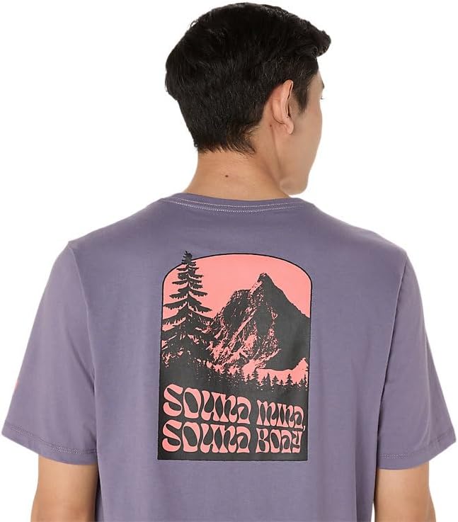 ASICS Unisex NATURE Short Sleeve TEE Running Apparel
