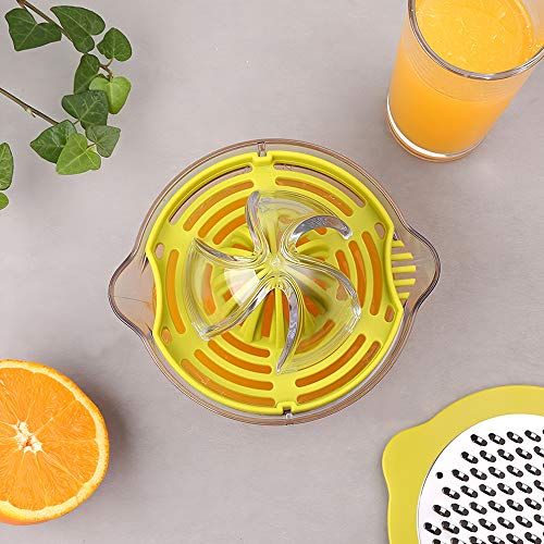 Honorall Espremedor de frutas manual multi-funcional Citrus Lemon Orange Juicer de mão com placa de