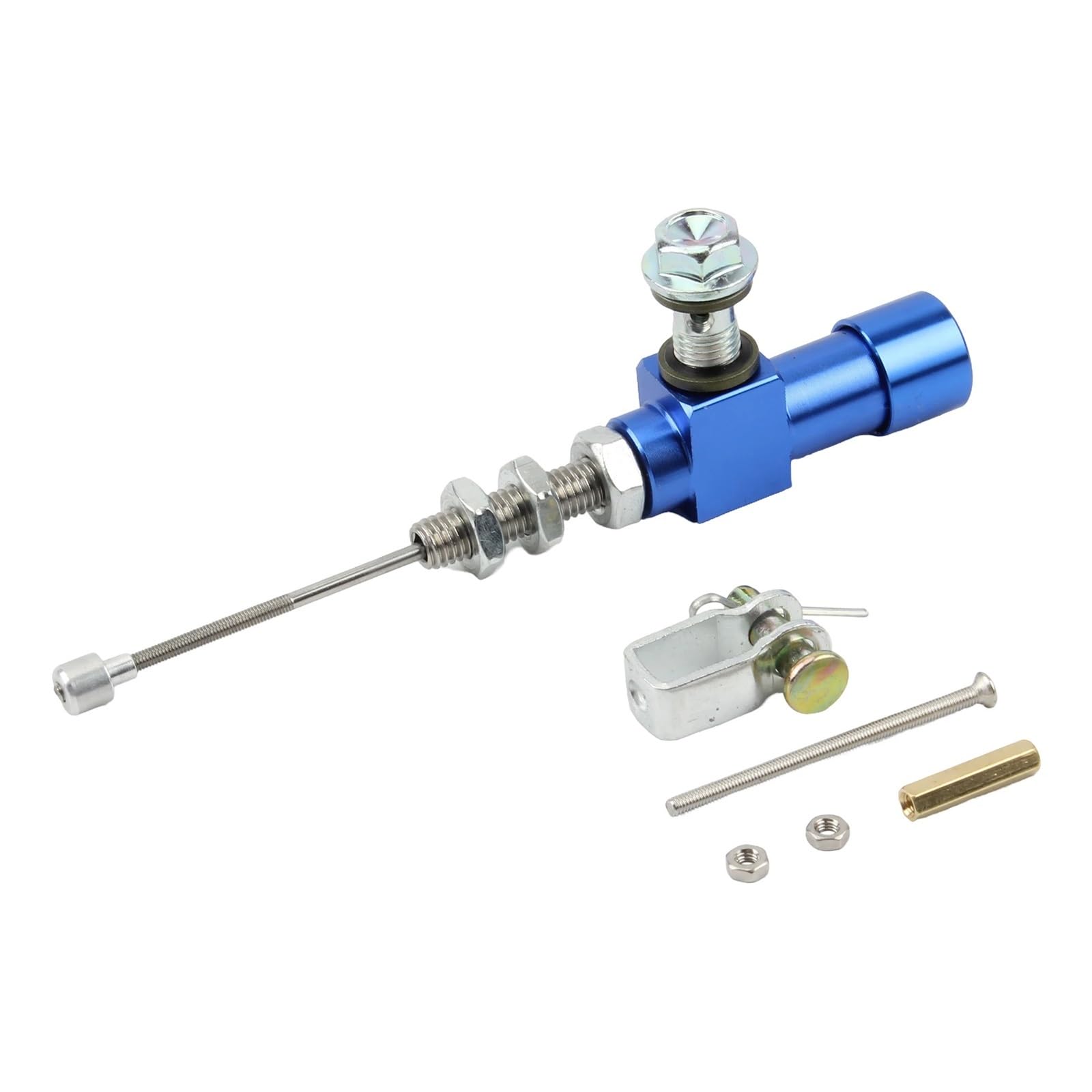 Ztawwcj Blue Universal 12.7Mm Piston Motorcycle Motocross Dir Bike Hydraulic Clutch Master Cylinder Rod Brake Pump Moto Accessories Rear Brake Pump(Blue)