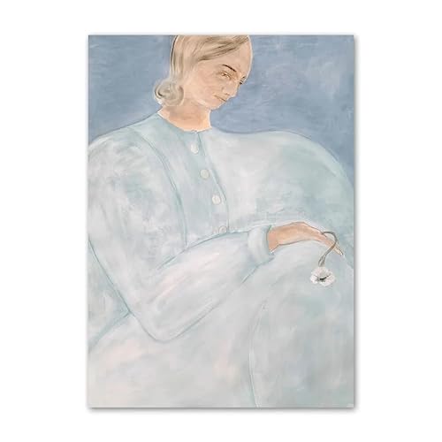 LVTFCO Vintage Sofia Lind Poster Pajamas Girl Painting Sofia Lind Canvas Wall Art Sofia Lind Prints Sofia Lind Picture for Home Decor 40x60cmx1 Unframe