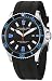 Stuhrling Original Men's 706.02 Aquadiver Regatta Quartz Date Blue Accent Rubber Strap Diver Watch