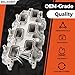 Aluminum Lower Intake Manifold with Gasket for 2011-2021 Dodge Charger Challenger Durango Jeep Wrangler Grand Cherokee RAM 1500 ProMaster Chrysler 200 300 Town & Country 3.6L Pentastar V6 05184199AF