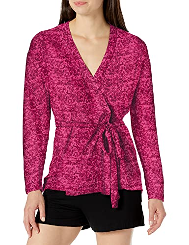 Image of Maidenform Organic Architecture Wrap Cardigan Sleepwear