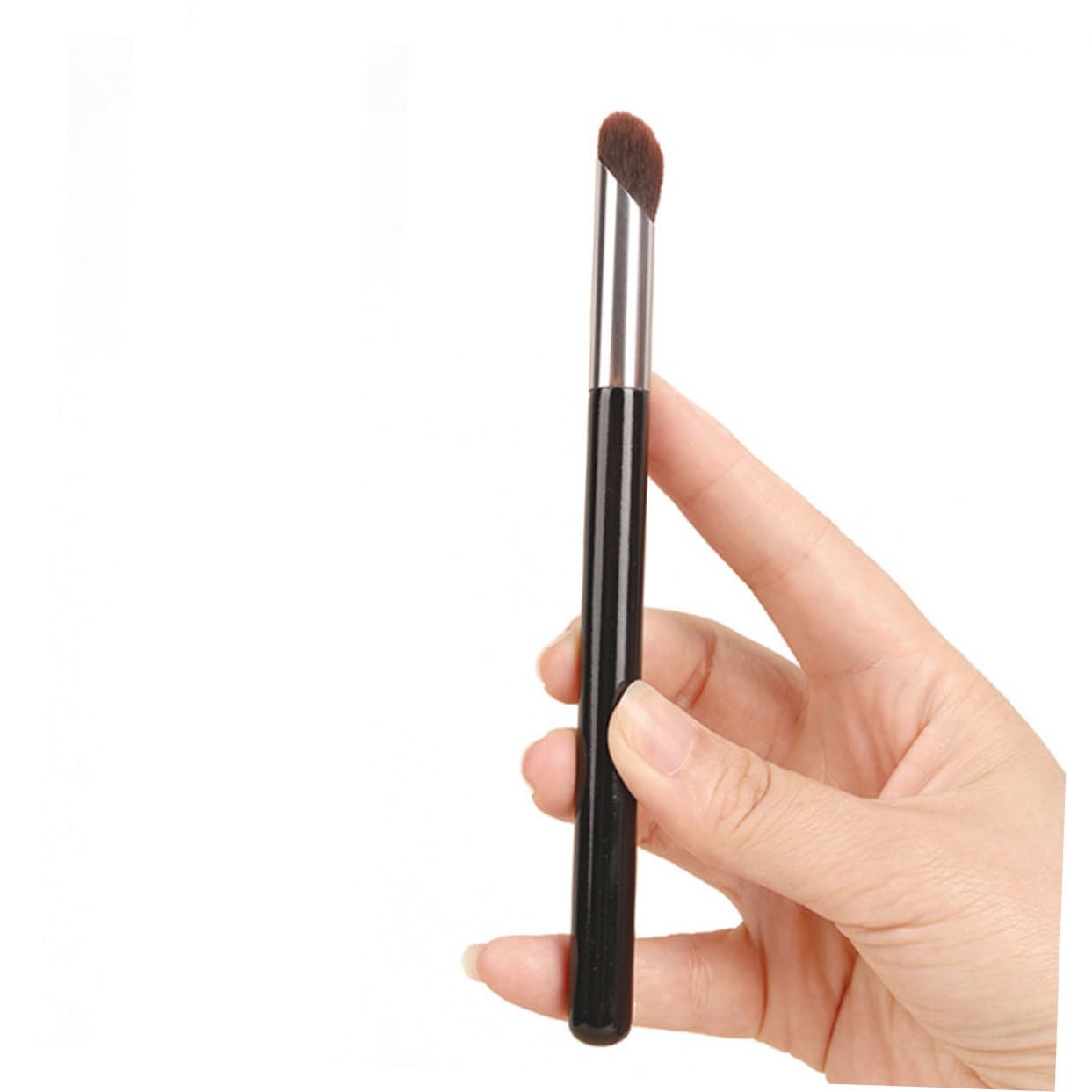 PLAFOPE Makeup Brush Set for Women 3pcs Professional Eye Nose Makeup Brushes Beauty Tools for Smooth Application Random Color