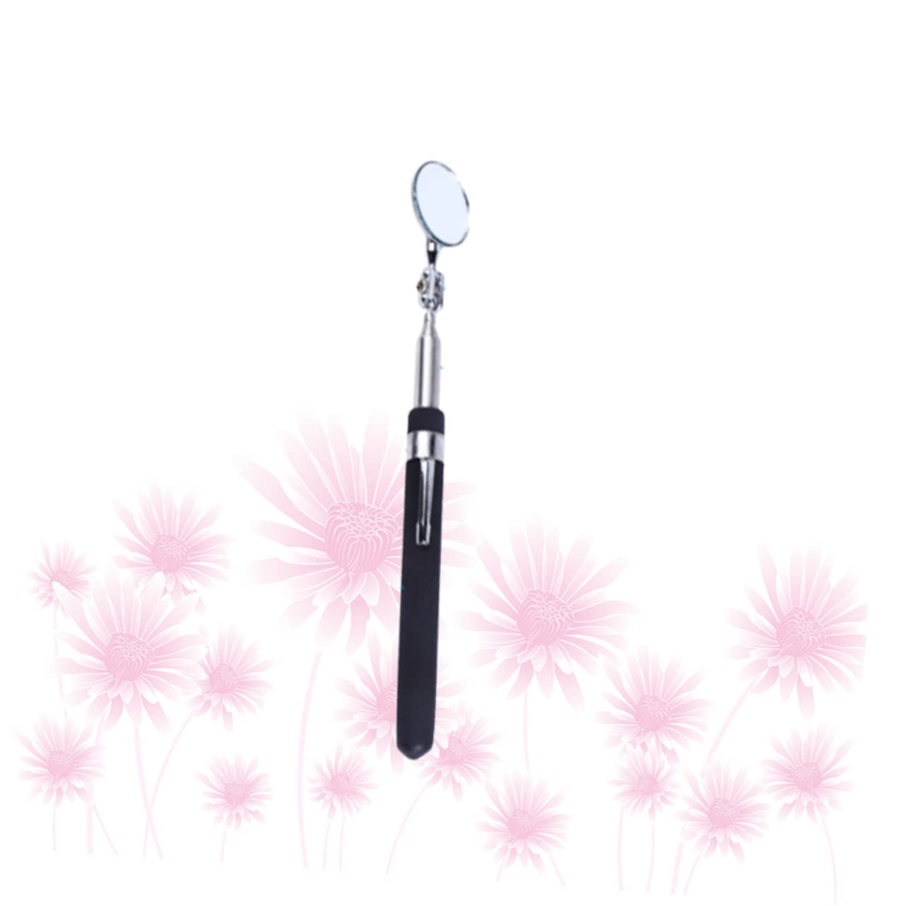 MUCKLILY Pcs Folding Inspection Mirror Telescopic Retroreflector Tool Cm for Automotive Industry Use