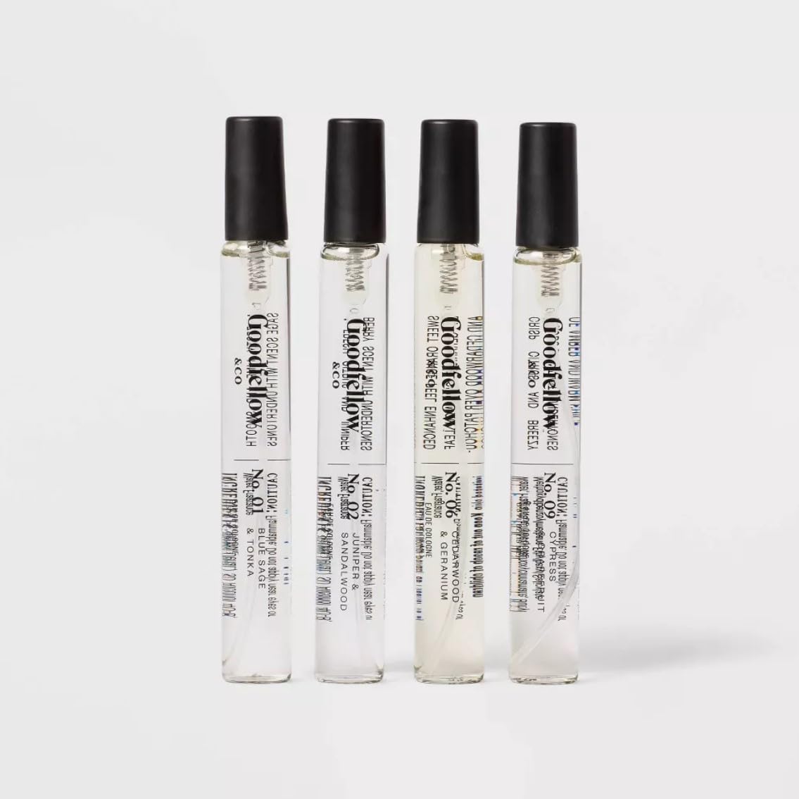 Goodfellow & Co Trial Size Men’s Cologne Sampler Set, 0.5 fl oz, 4 Count