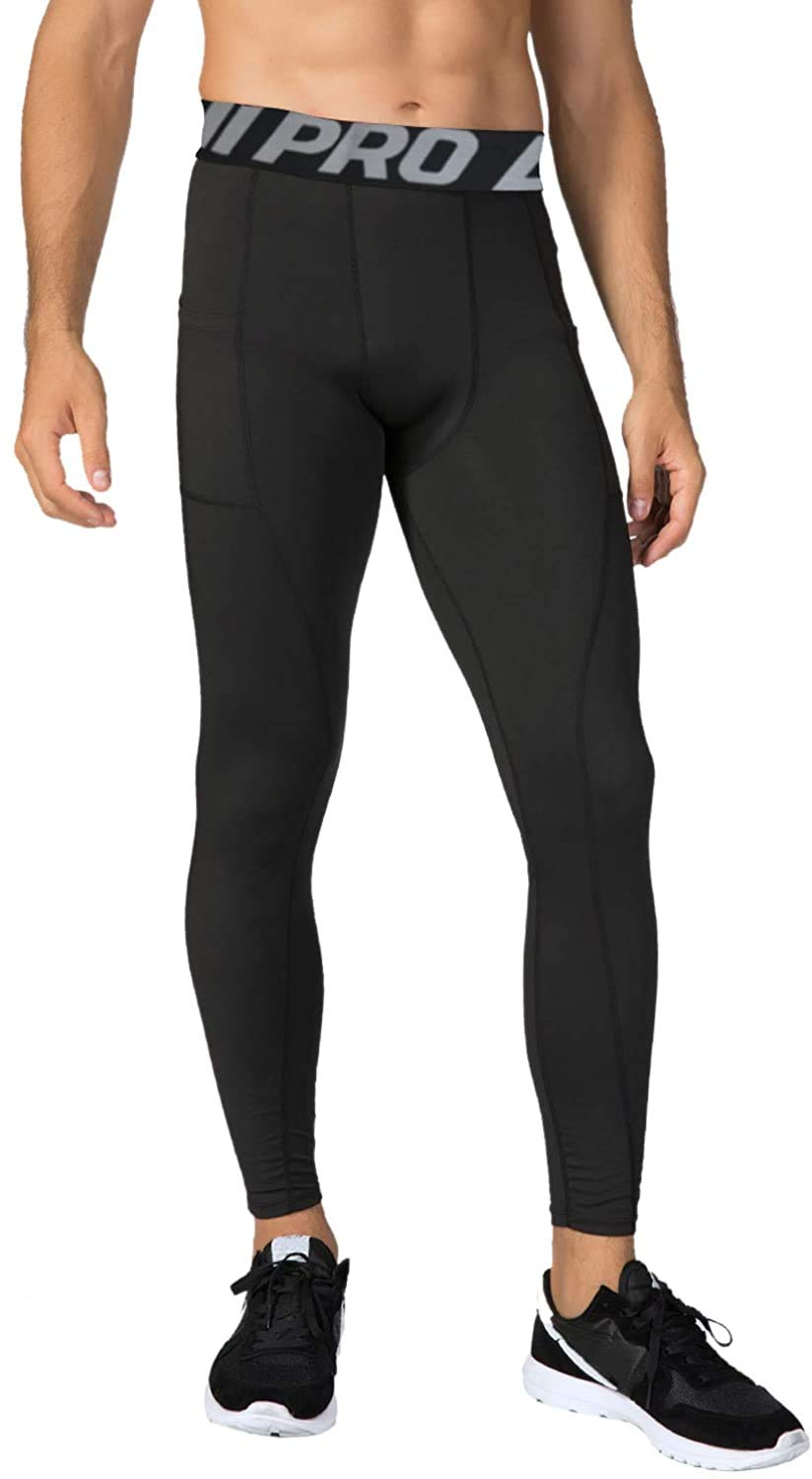 Leggings de Compresión para Hombre Running Fitness