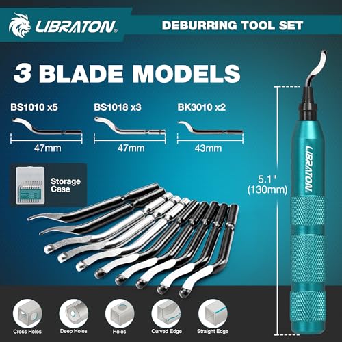 LIBRATON Deburring Tool with Reamers