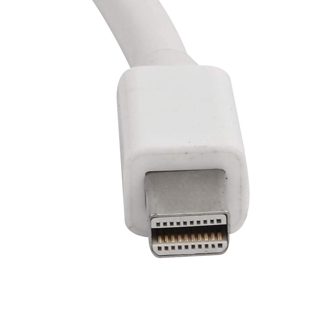 Aexit Mini Displayport/Thunderbolt to Displayport 32AWG with Audio Output Cable White (d82fb1eb895fb8d35aeda0483e545297)