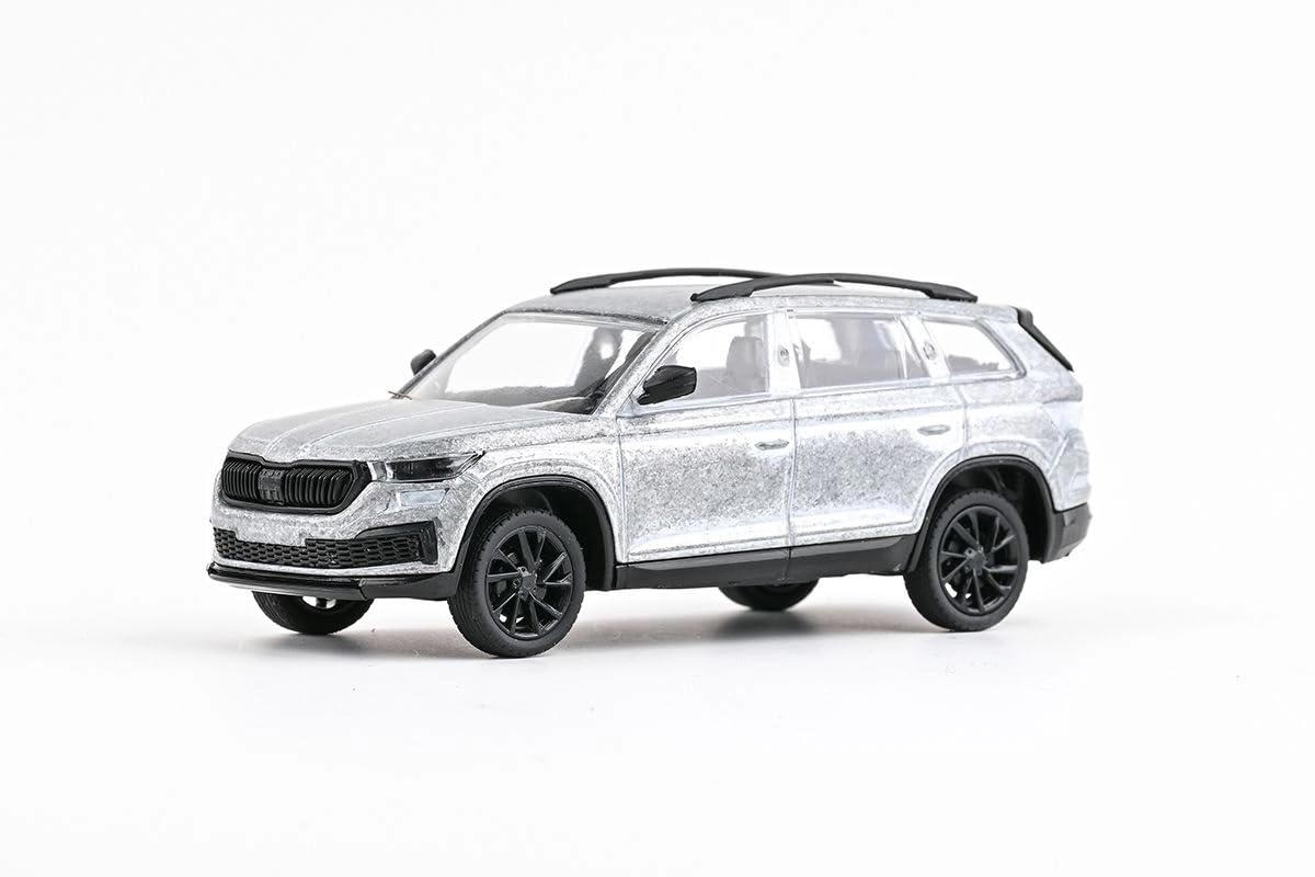 Skoda Kodiaq FL (2021) 1:43 Diecast Metal Modellino auto, modello da collezione e auto giocattolo per bambini e adulti, veicolo in miniatura come regalo – T1