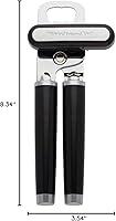Vista 8 de KitchenAid - Abrelatas multifunción clásico y abrebotellas de fácil uso, rueda de corte de acero inoxidable ultra afilada, mangos ergonómicos Negro