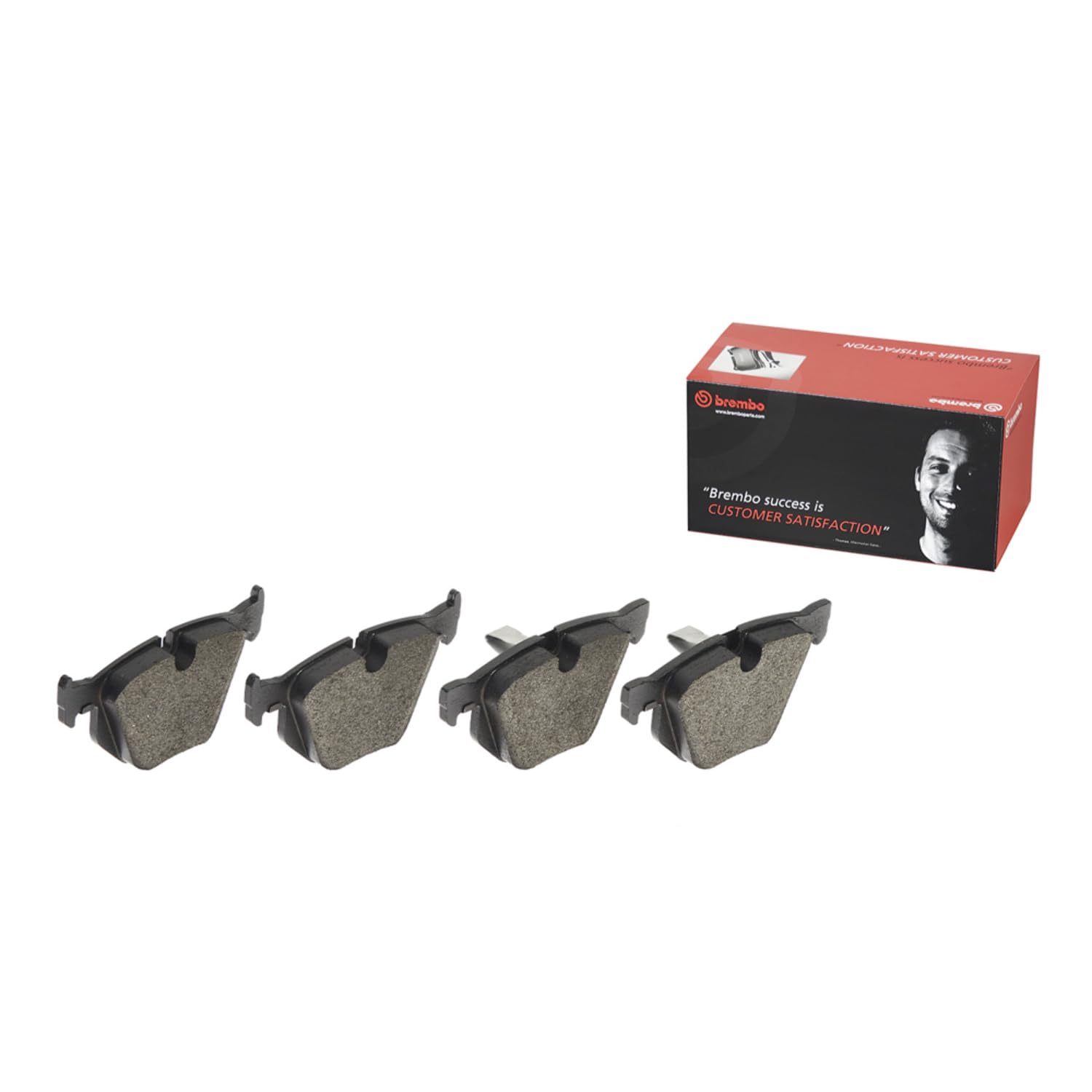 Brembo P06033 Tarcza hamulcowa tylna, zestaw 4 szt