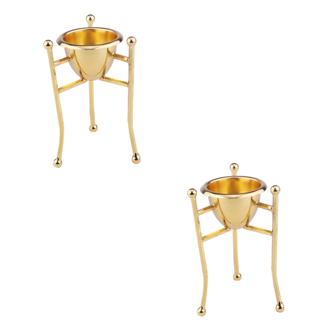 ABOOFAN 2 Pièces casier à Oeufs coquetier Oeuf céramique Plateau d'oeufs Oeufs bouillis cuivre