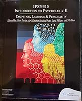 Custom Ipsy415 Intro to Psycho 1408076632 Book Cover