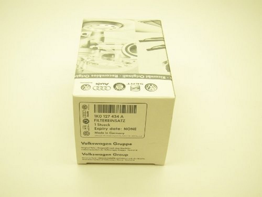Recambio Original - Filtro de combustible, original Volkswagen TDI 1K0127434B