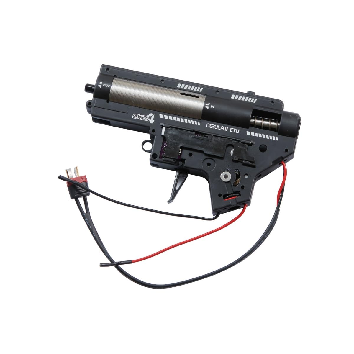 Lancer Tactical Gen 4 Airsoft AEG Gearbox Assembly with Nebula II ETU System