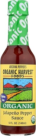 Organic Harvest Gluten Free Jalapeno Pepper Sauce, 5 Fluid Ounce - One Bottle
