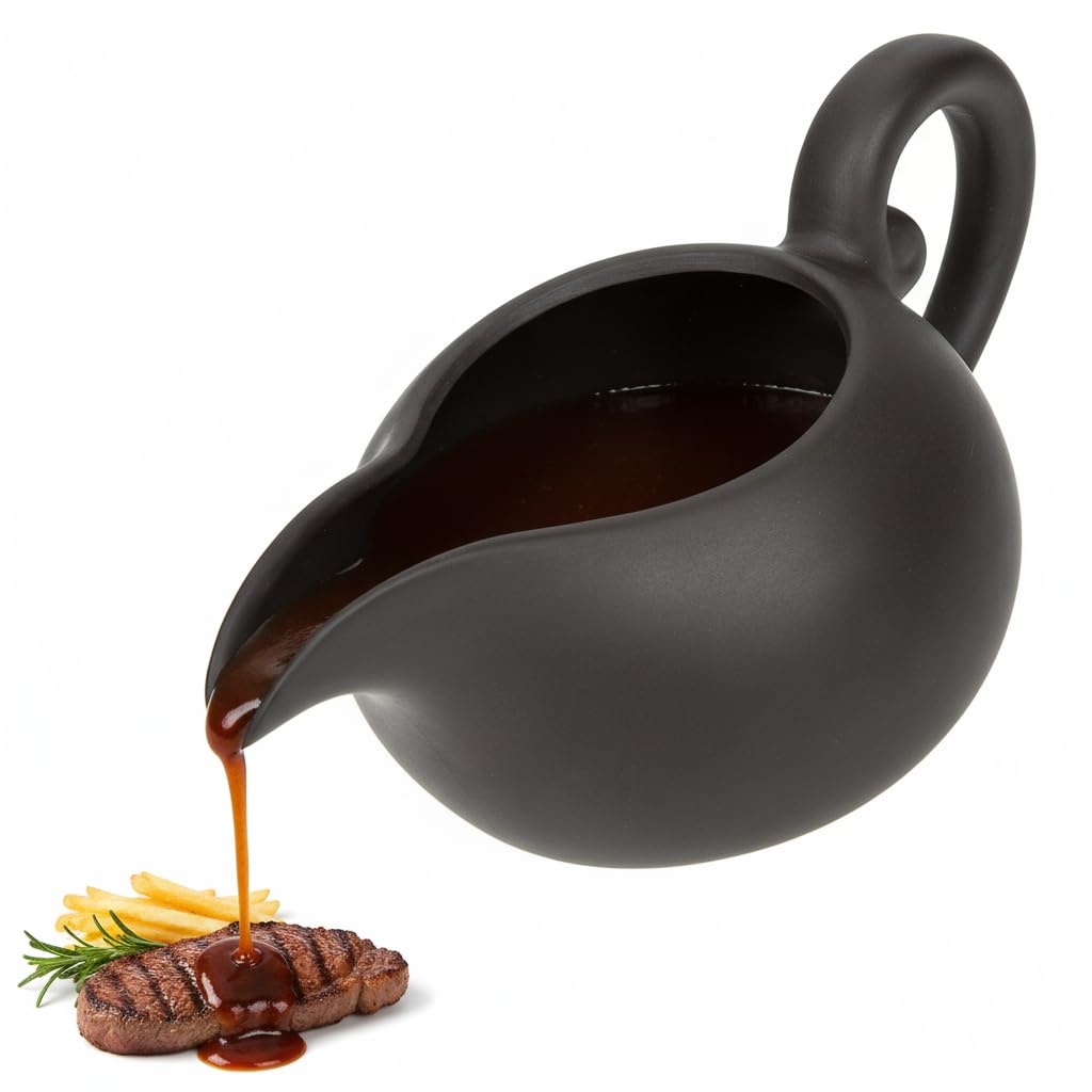 Pot de service en porcelaine blanche avec bec verseur précis