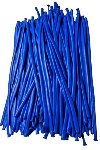 Image of long Modelling, Twisting, Tube Balloons, Pack of 100 (Dark Blue)
