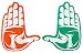 Miami Hurricanes "THE U" Hand Sign Foam Hands/Foam Finger