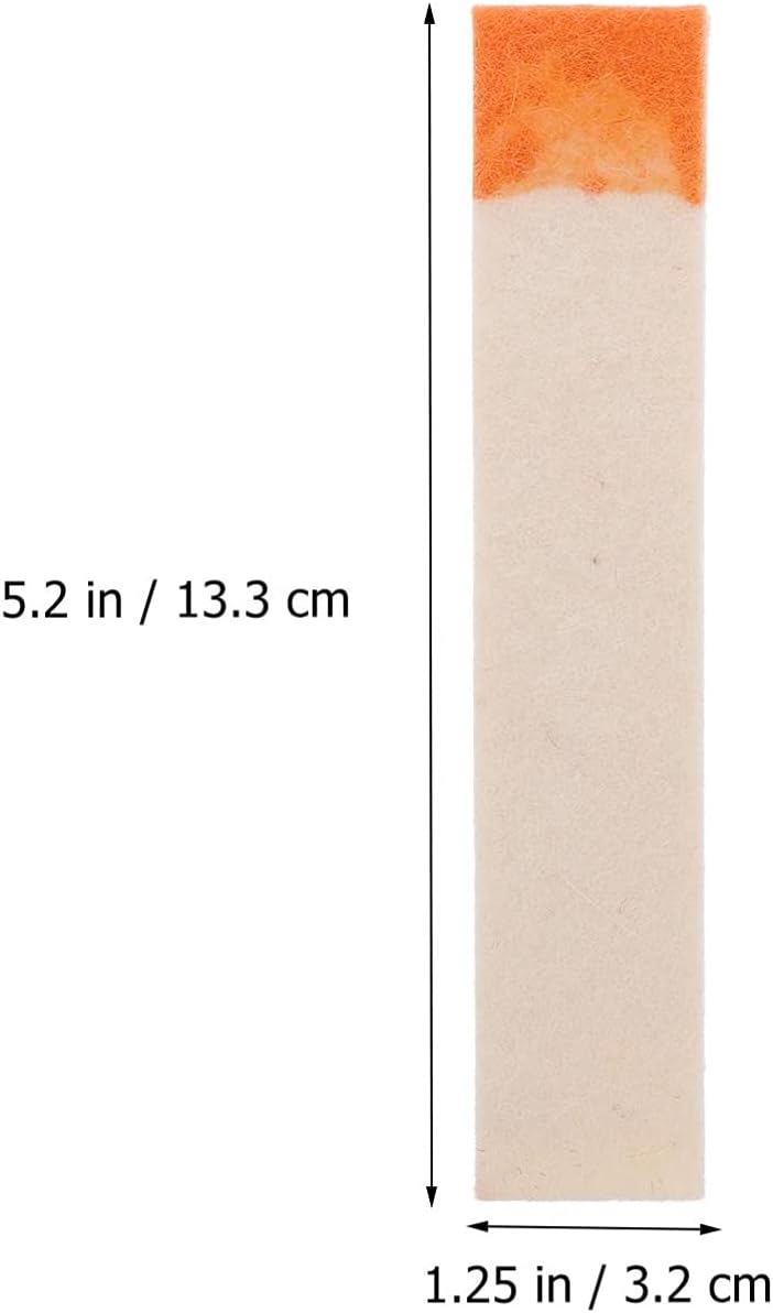 4Pcs Piano Tuning Mute Piano Mute Blocks Treble Mediant and Tools Wool Felt Wedge Blocks Repairing Tools