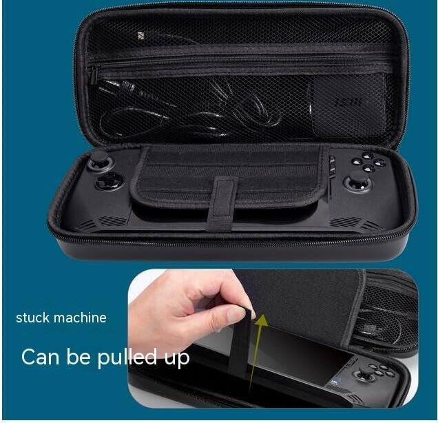 Coyktonty Carrying Case,Travel Portable Bag for MSI Claw Portable Gaming,Waterproof Shockproof (Black)