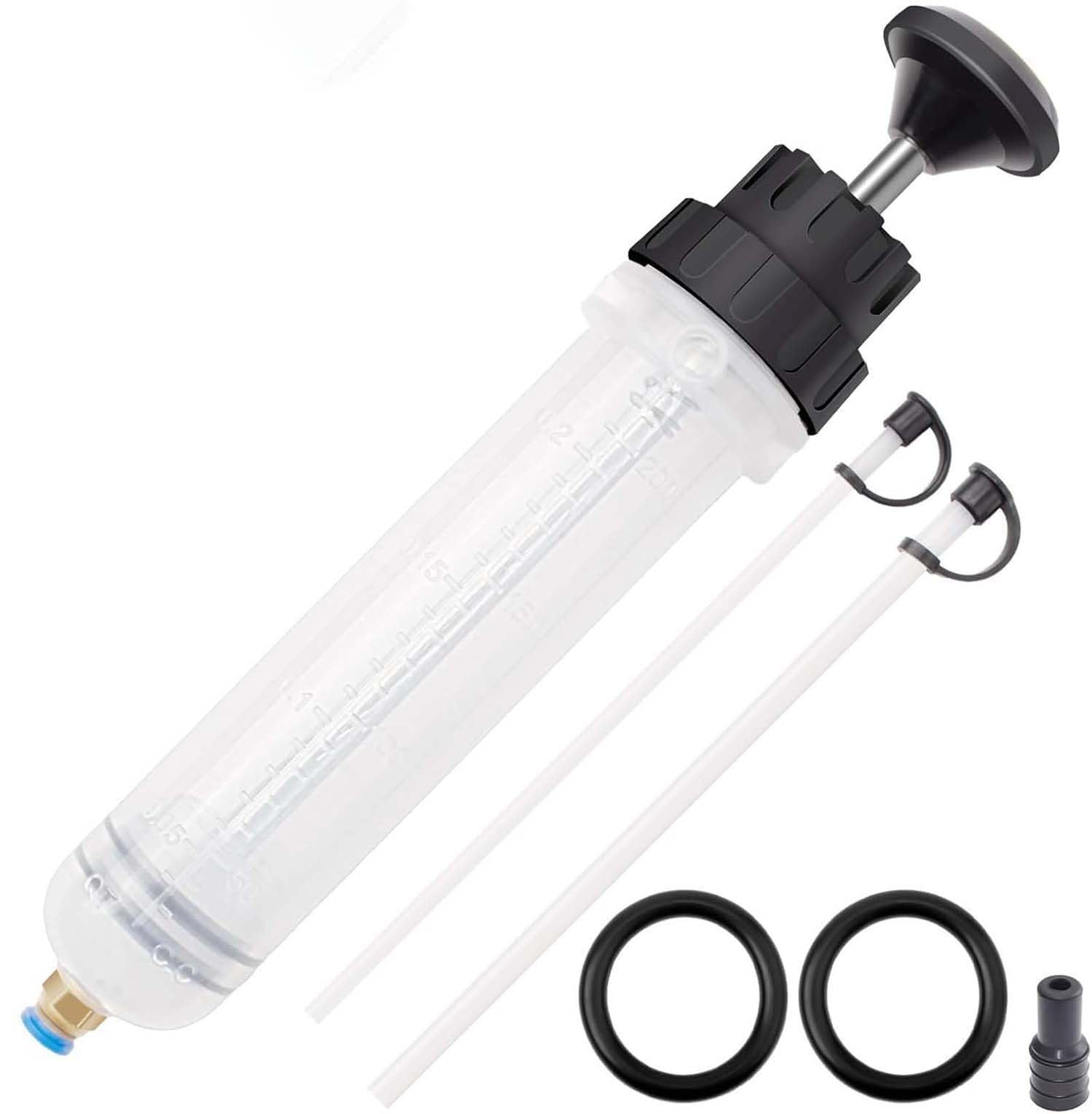 JINGMU 200ml Oil Fluid Extractor for Opel Astra Schrägheck K B16 I 2015-2021, Oil Suction Syringe, Brake Fluid Syringe for Power Steering, Transmission, Gear Oil & Brake Fluid