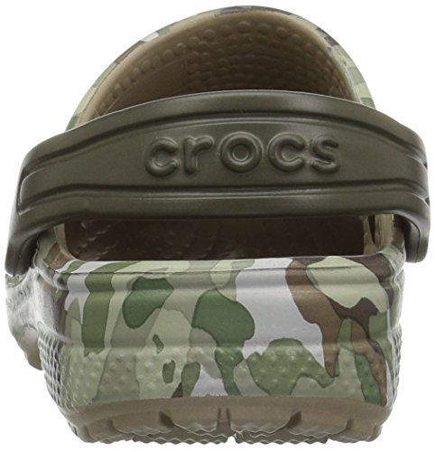Sandália, Crocs, Classic Kids Realtree, Khaki, 25, Criança Unissex