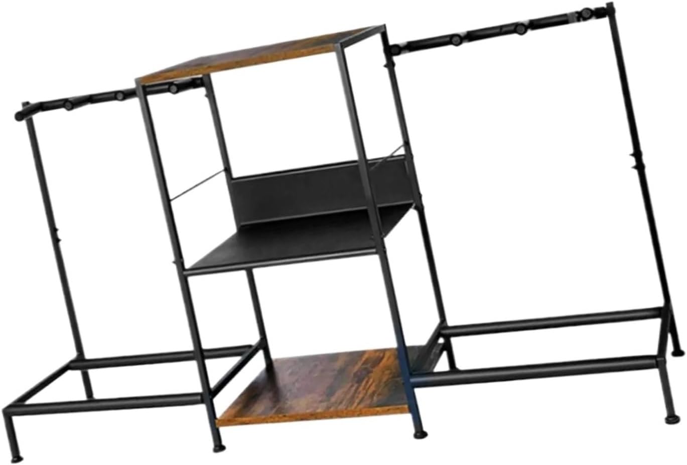 Violin Accessories Professional 4/4 Padded Guitar Violin Stand Display Rack With 3 Tier Storage Shelves