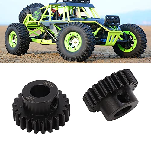 Rc Pinion Gear, Chrome Molybdenum Steel Good Processability Rc Replacement Motor Gear Rustproof High Accuracy Black For Maintain #TOP2