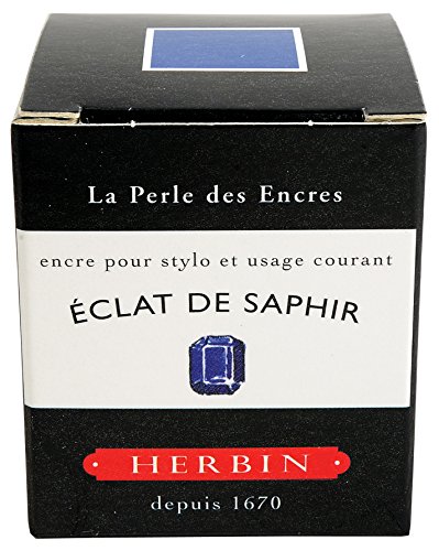 J. Herbin 13016T - tinta para caneta (30 ml), cor azul safira