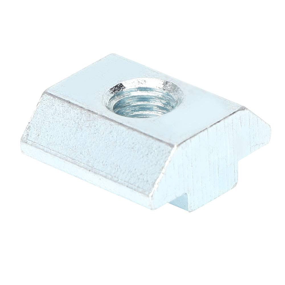 30pcs 40 Series T Slot Nut T Sliding Nut Block T Slot Nuts Set Carbon Steel Threaded T Sliding Nut Block Slot Fastener (M8)