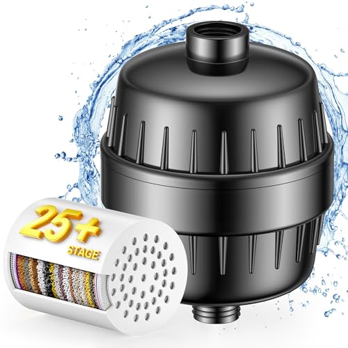 Next-Gen Shower Filter - SoliCozy Shower Water Filter, Water Softener Shower Head Filter, Reduces Dry Itchy Skin, Dandruff, Eczema, and Dramatically Improves The Condition of Your Skin, Hair and Nails