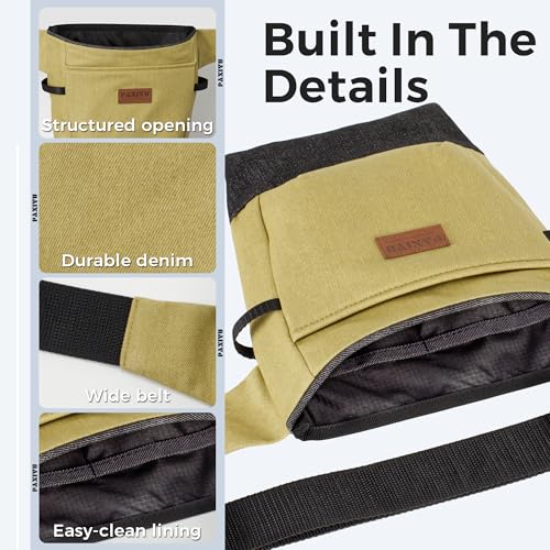 Ceinture à outils de jardin pour ne plus perdre vos sécateurs dans les massifs