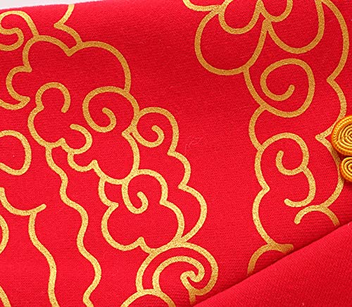 Toddler Baby Boy Girl Long Sleeve Crewneck Sweatshirts Tang Suit Pullover Tops Chinese New Year Warm Blouse Clothes4