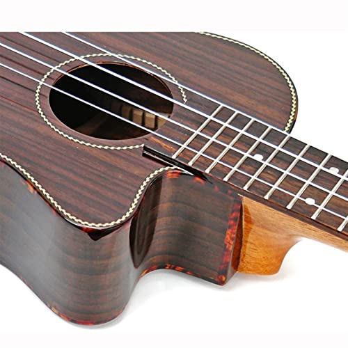 ukulélé Voyage 23/26 Pouces Rosewood Glossy Cuttaway Ukulele Ukulele Ukulélé (Color : 26inch) - Les Beatles, Paul McCartney, John Lennon, RIngo Starr, George Harrison ukulélé Voyage 23/26 Pouces Rosewood Glossy Cuttaway Ukulele Ukulele Ukulélé (Color : 26inch) – Image 5