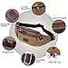 Eshow Fanny Pack for Men, Fashion Waist Pack Crossbody Fanny Pack Multi-pocket Travel Essentials Small Crossbody Bag Men
