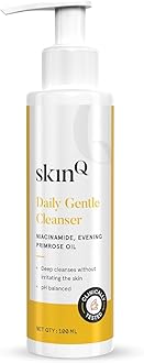 SkinQ Daily Glow Cleanser - An Active Daily Face Cleanser that Cleanses and Soothes without drying for Glowing Skin
