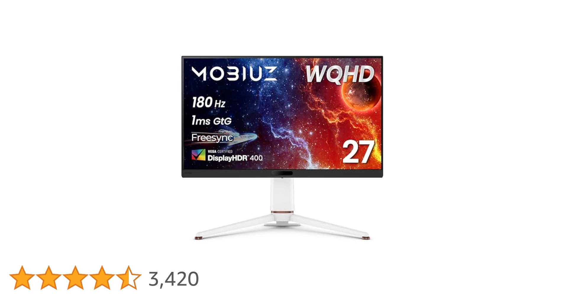 EX271Q　BenQ MOBIUZ モニター27インチ　WQHD　180Hz EX271Q｜27” 2K 180Hz BenQ MOBIUZ Gaming Monitor | BenQ US