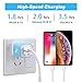 X-EDITION USB Wall Charger, 4-Pack 2.1A Dual Port USB Cube Power Adapter Charger Plug Charging Block Box Brick Cube Compatible with Phone 13 12 11 XS XR X 8 7 6 Plus 5S SE, Pad, Samsung, LG, Android
