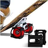 CONQUISTA LA JUNGLA DE CEMENTO: tanto si eres nuevo sobre el monopatín, como si estrenas rodilleras o eres un skater callejero nivel pro, Trick Trainer es uno de los mejores accesorios de skateboard que puedes necesitar. ¡Aprender nuevos trucos nunca ha sido tan fácil! ¡Consigue el tuyo hoy mismo!