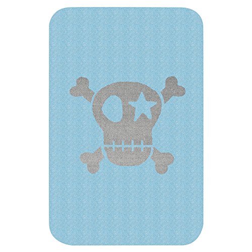 Zala Living Pirate Kinderteppich Soft Konturschnitt, Polyamid, Blau, 120 x 67 x 0,7 cm