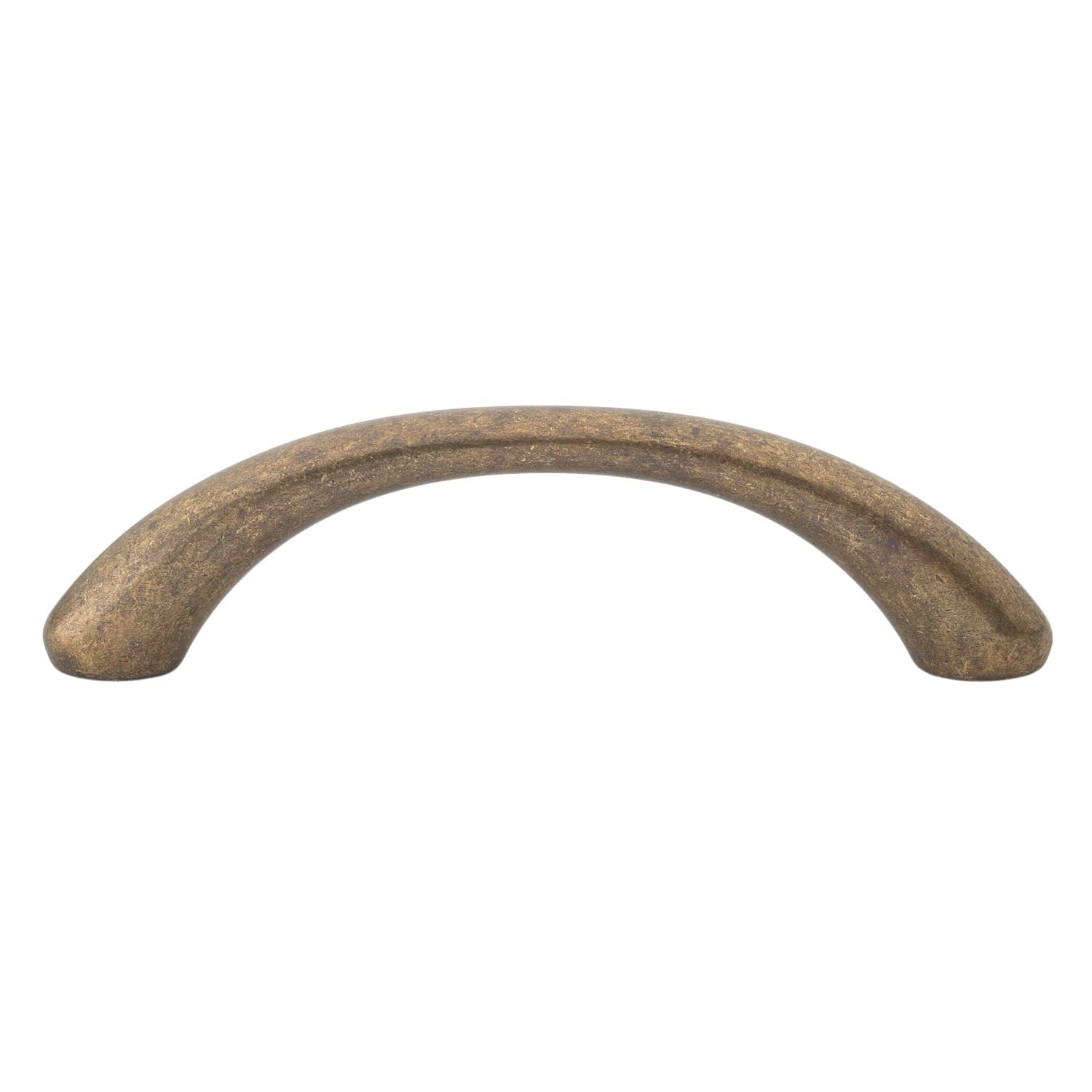Tiradores de bucle para gabinete GlideRite de latón antiguo de 7 cm, pack 50