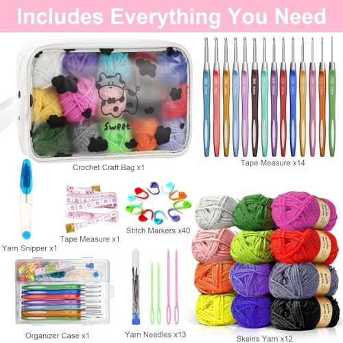 Reviews de Kits para tejer con aguja de lengüeta Top 10. 17 Imagen adicional