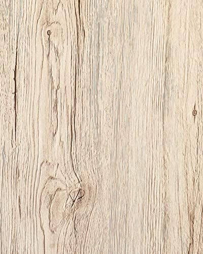 Wood Contact Paper Light Wood Grain Peel and Stick Wallpaper for Funiture Contact Paper for Cabinets Drawers Countertop Table Self Adhesive Wallpaper Bathroom Kitchen Waterproof 393inL15.7inW