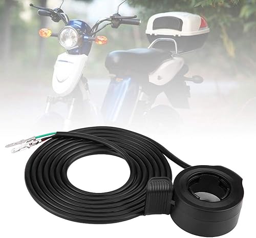 Miniatura 6 de Zerone Control de velocidad del acelerador de pulgar, 0.866in, 78 pulgadas, conjunto universal de control de velocidad del acelerador de pulgar, 24