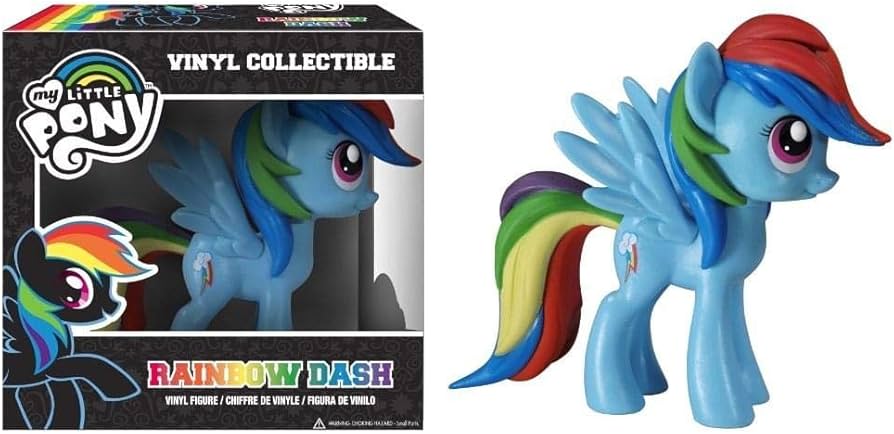 My Little Pony funko フィギュア Amazon.com: Funko My Little Pony: Rainbow Dash Vinyl Figure