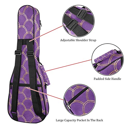 Housse pour ukulélé avec motif écailles de sirène – Violet – 10 mm d’épaisseur – Rembourrage en éponge de 53,3 cm – Avec… - Les Beatles, Paul McCartney, John Lennon, RIngo Starr, George Harrison Housse pour ukulélé avec motif écailles de sirène - Violet - 10 mm d'épaisseur - Rembourrage en éponge de 53,3 cm - Avec… – Image 4