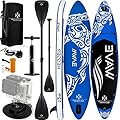 KESSER® Tavola SUP Gonfiabile Set Tavola Stand Up Paddle Tavola da Surf Premium Sport Acquatici | 6 Pollici di Spessore | Accessori Completi | 130 kg