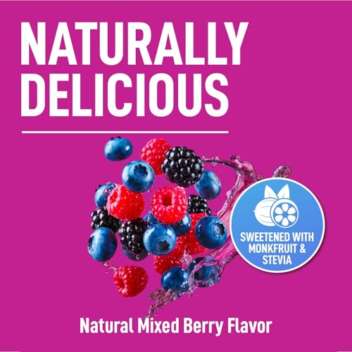 Image of Keppi Mixed Berry Electrolytes Powder 50 Servings - Sugar Free Electrolytes Drink Mix with Potassium, Magnesium & Sodium - Keto Hydration Electrolytes - Fasting-Friendly, Low-Calorie